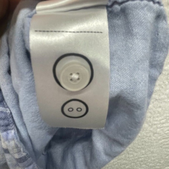 UNTUCKit Blue and Gray Plaid Casual Button Down Shirt - Picture 7 of 10